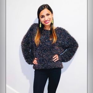 Sparkly Fuzzy Sweater
